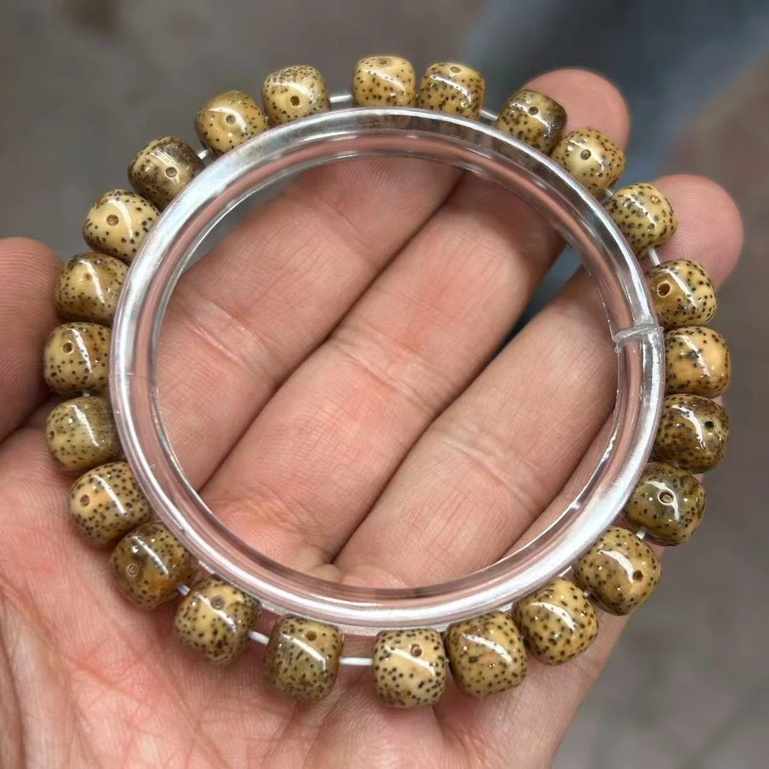 【刘云天专属】L855 星月原生态虎皮手串 9mm
