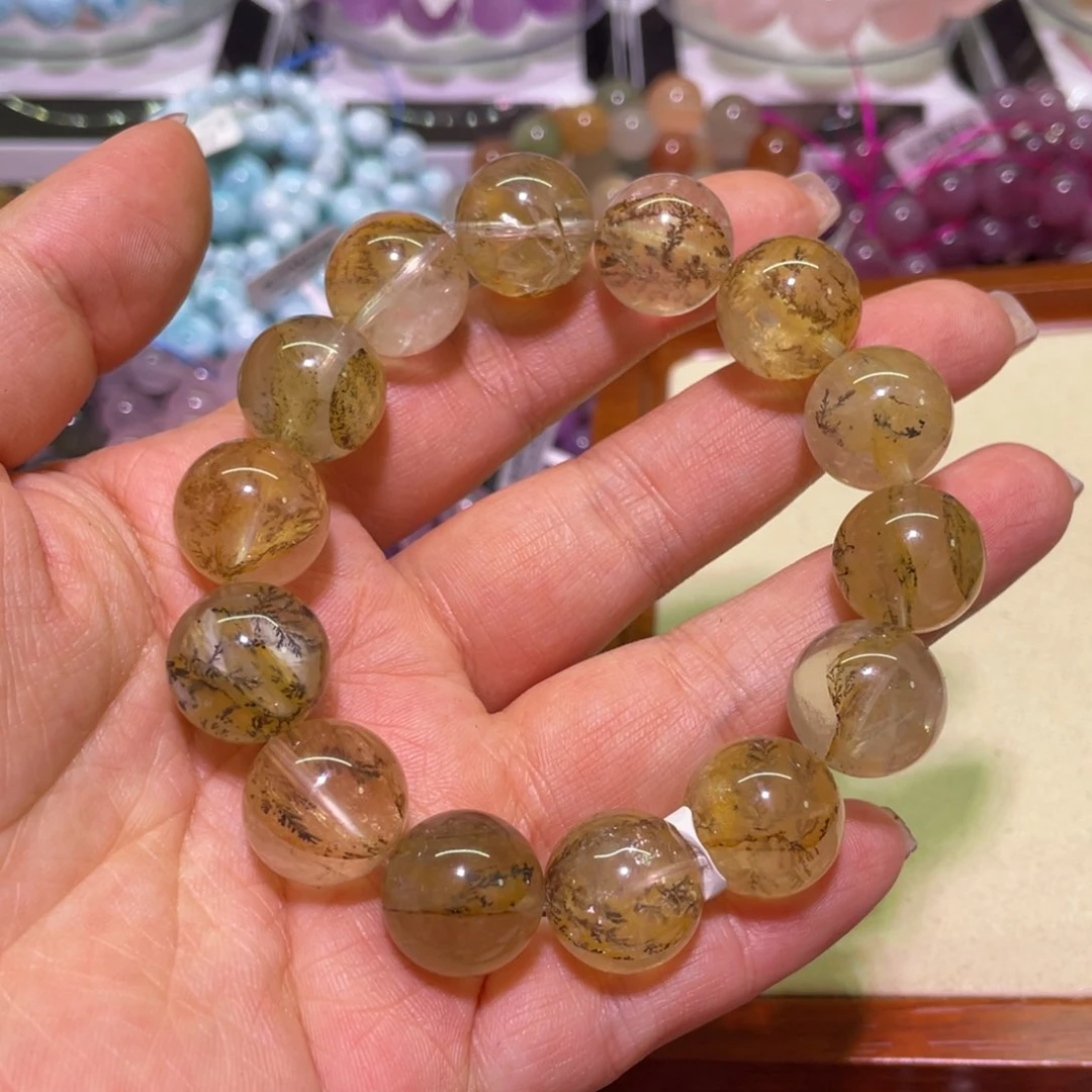 水晶手链未镶嵌L**凡小树胶花