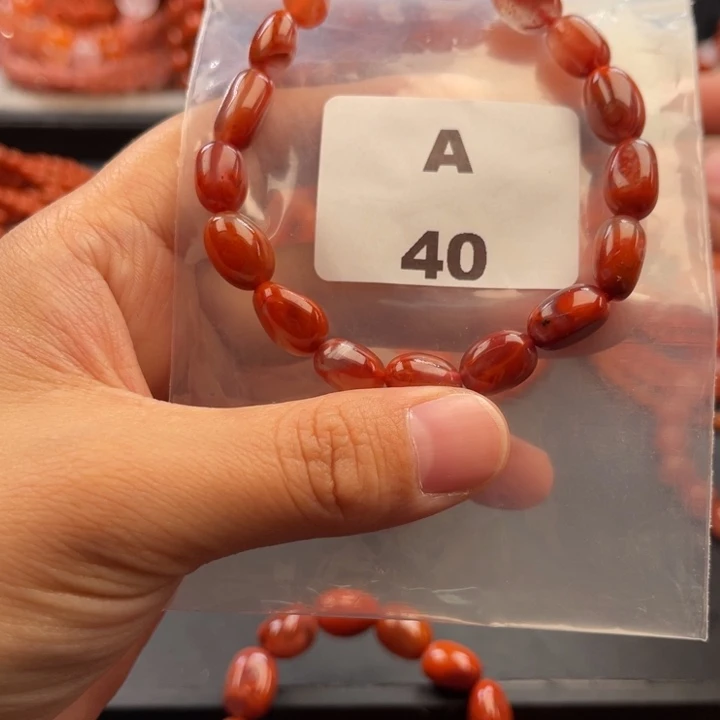 南红玛瑙未镶嵌多样性发货默认微瑕称重8mm