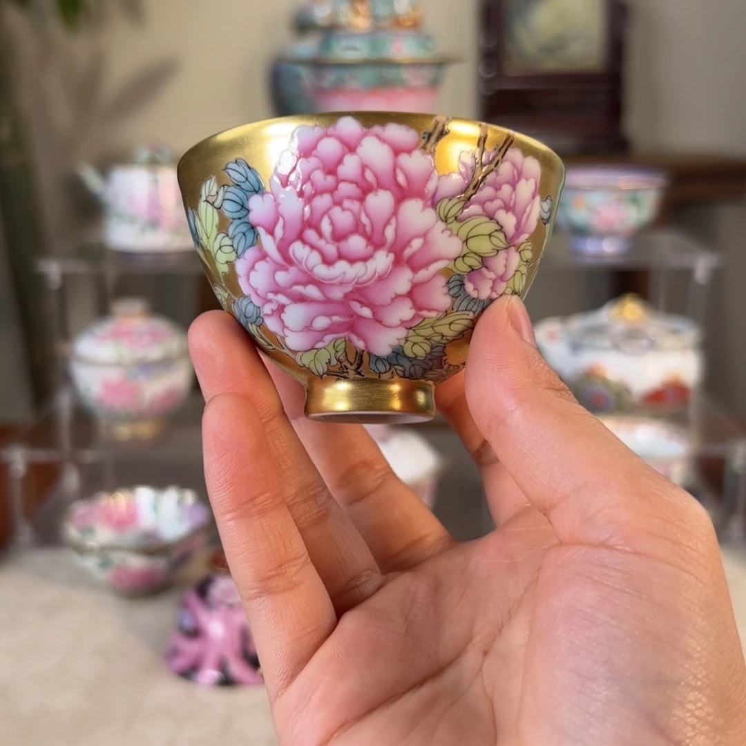 纯手工手绘 高端茶器
