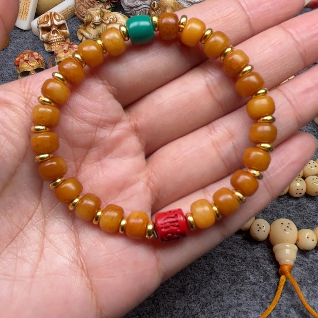 手串/手链鹿骨人工养殖驼骨64