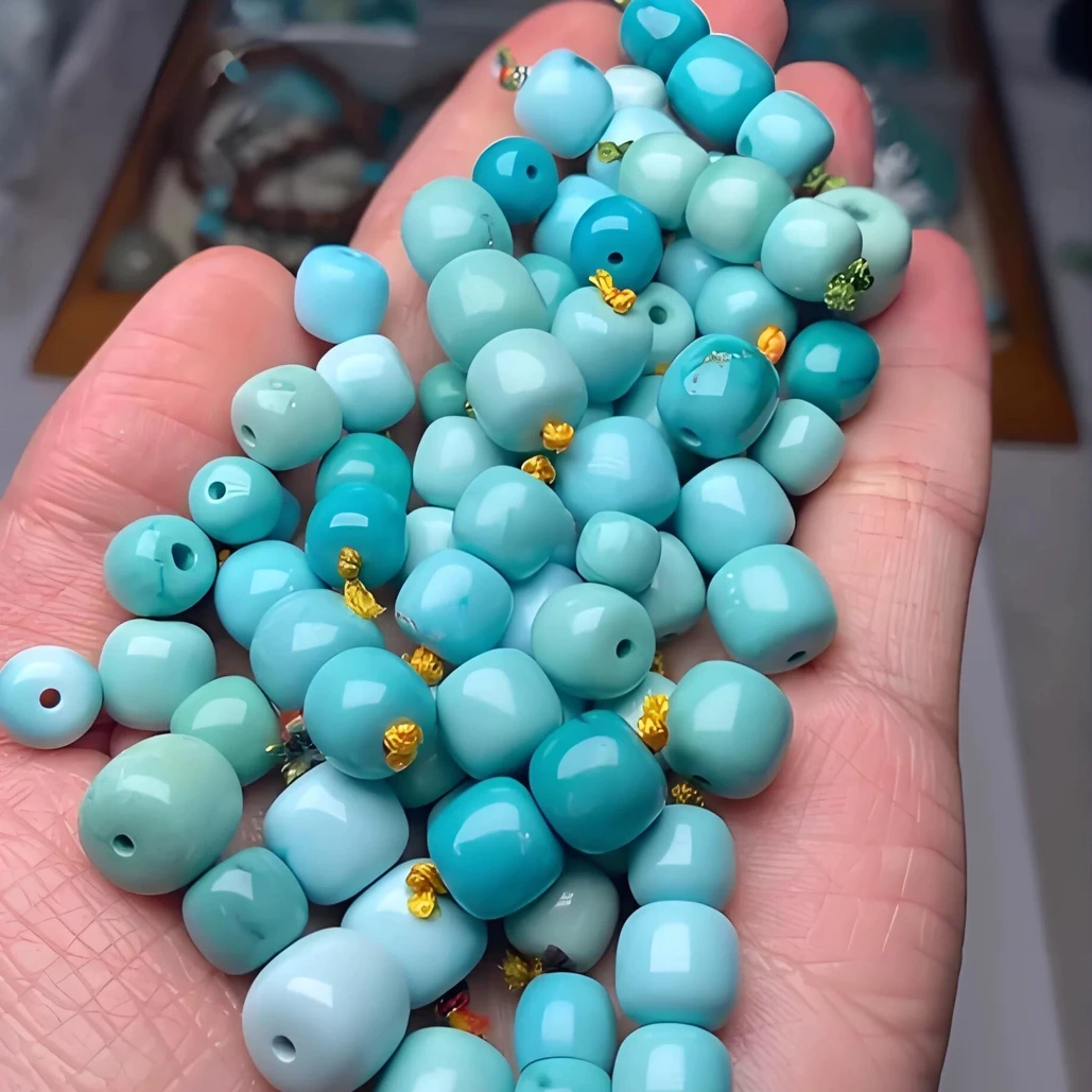 湖北十堰原生态DIY配饰配珠老型散珠三通圆珠百搭