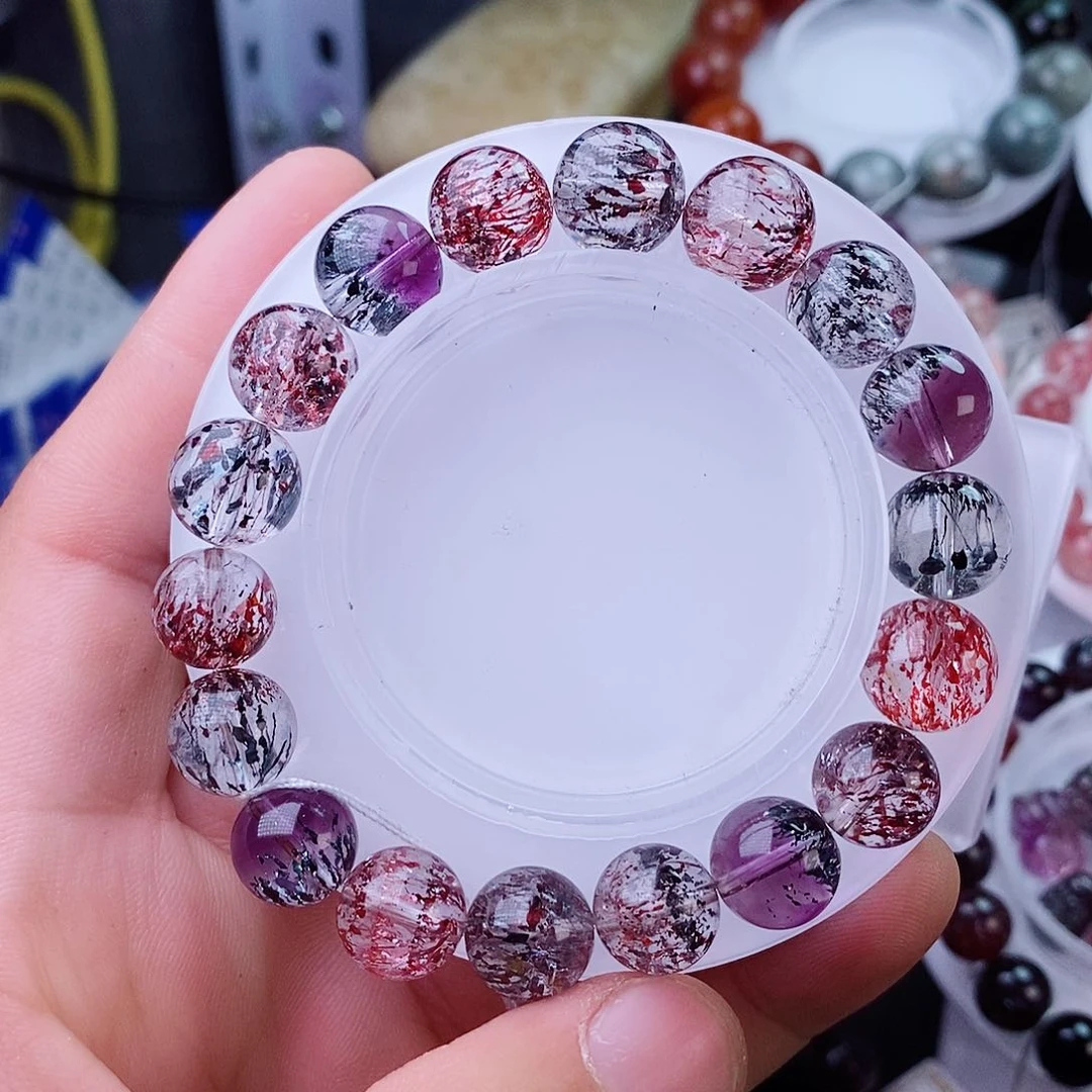 水晶手链未镶嵌?****光水晶