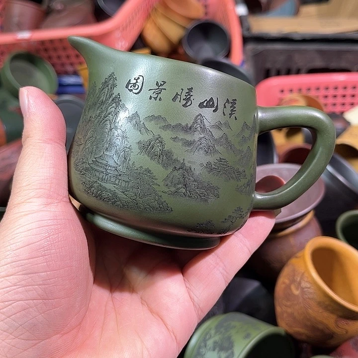 茶杯紫砂全手工紫砂主人杯