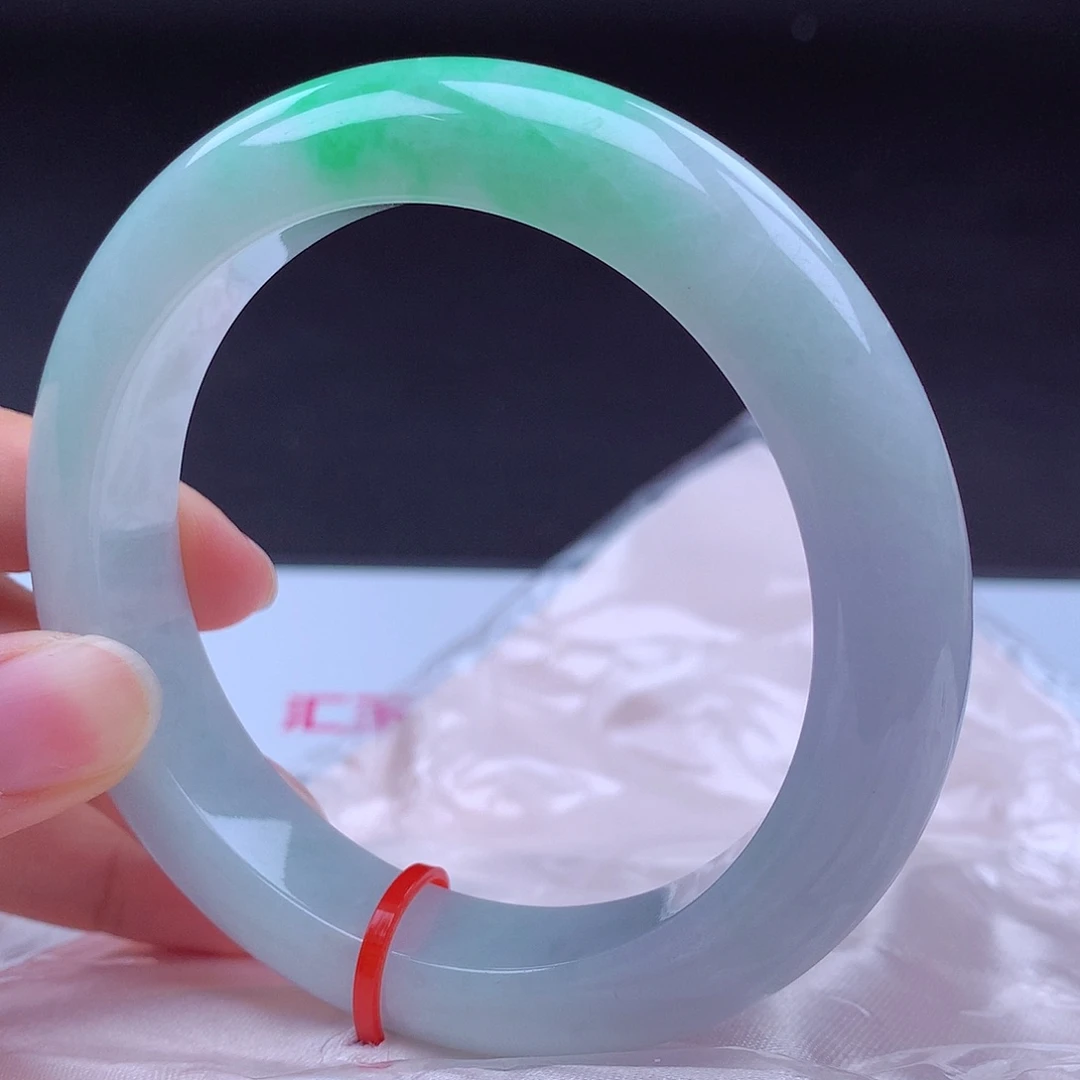 翡翠未镶嵌手镯手镯001635