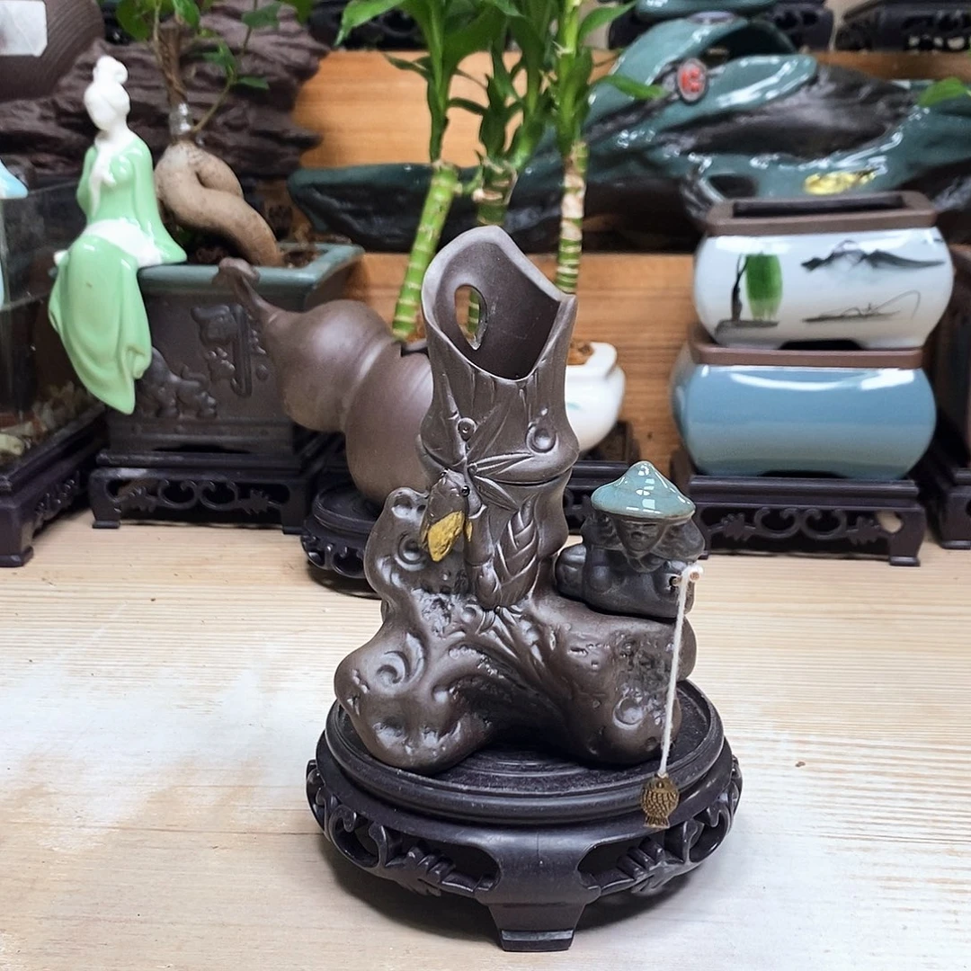 花盆紫砂陶瓷艺术作品欣赏