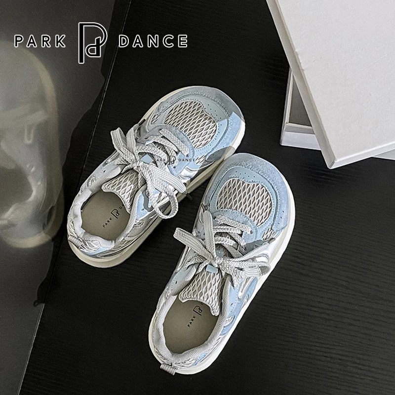 Park dance厚底网面透气2025夏季新款超火德训鞋百搭休闲女鞋