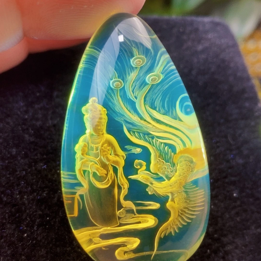 【闪购商品】金珀吊坠(不含链)未镶嵌
