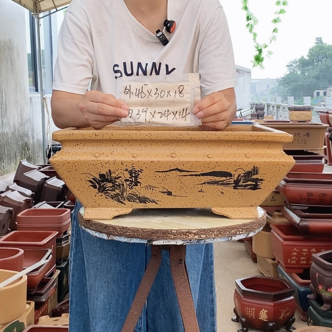 花盆段泥紫砂花盆