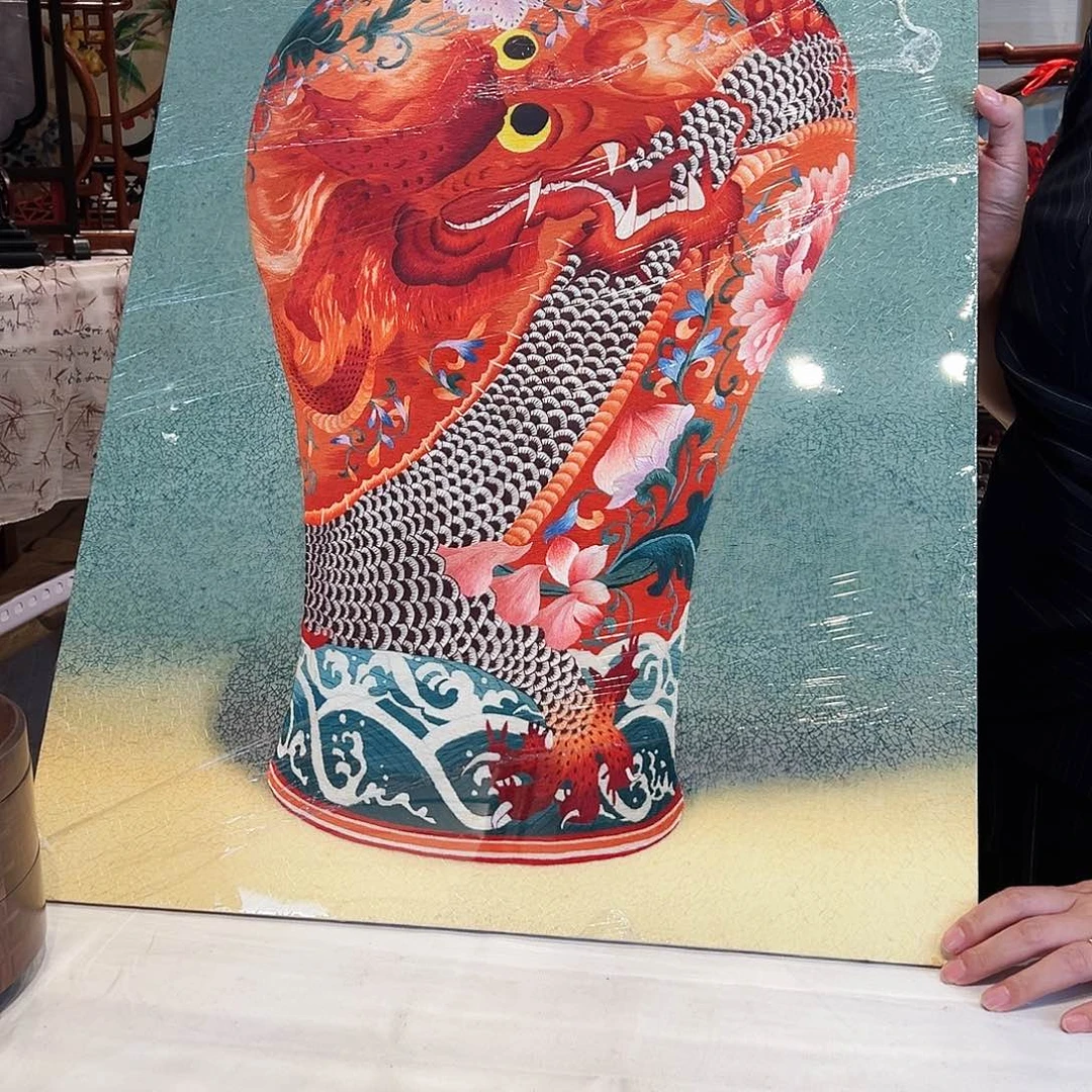 织绣苏绣绣片50-80