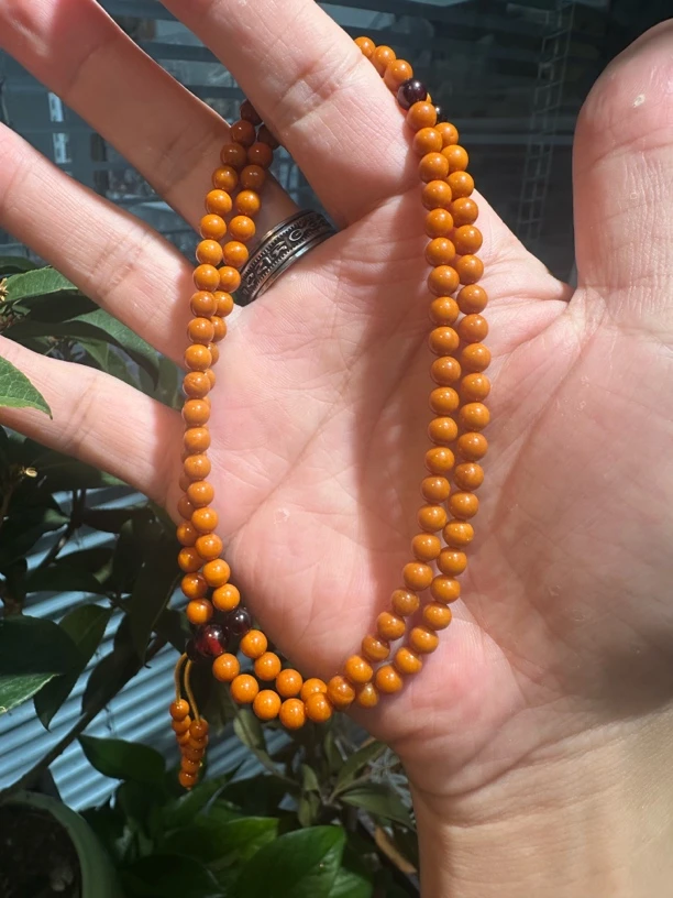 俄料鸡油黄4.8mm108弹力线链款多样性发其一