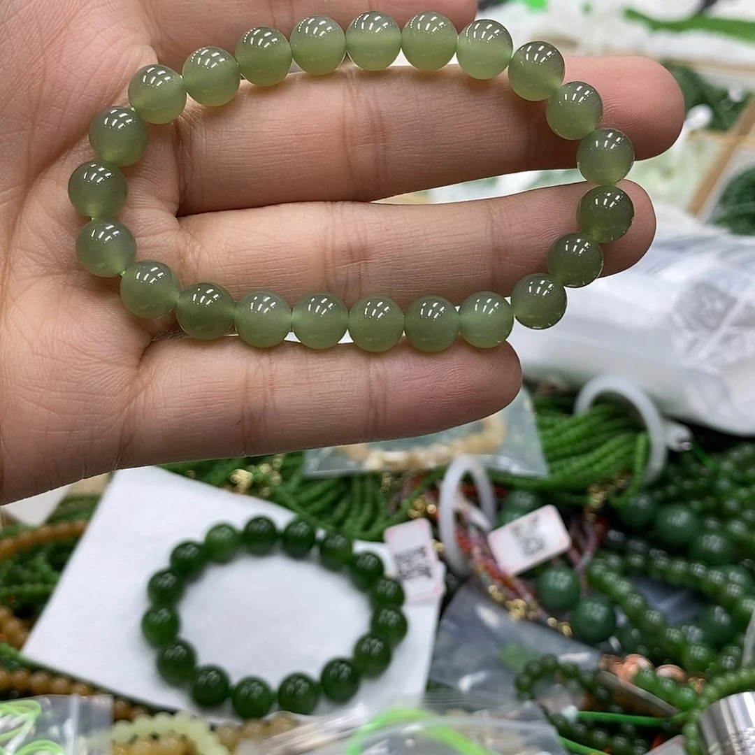 和田玉手链未镶嵌