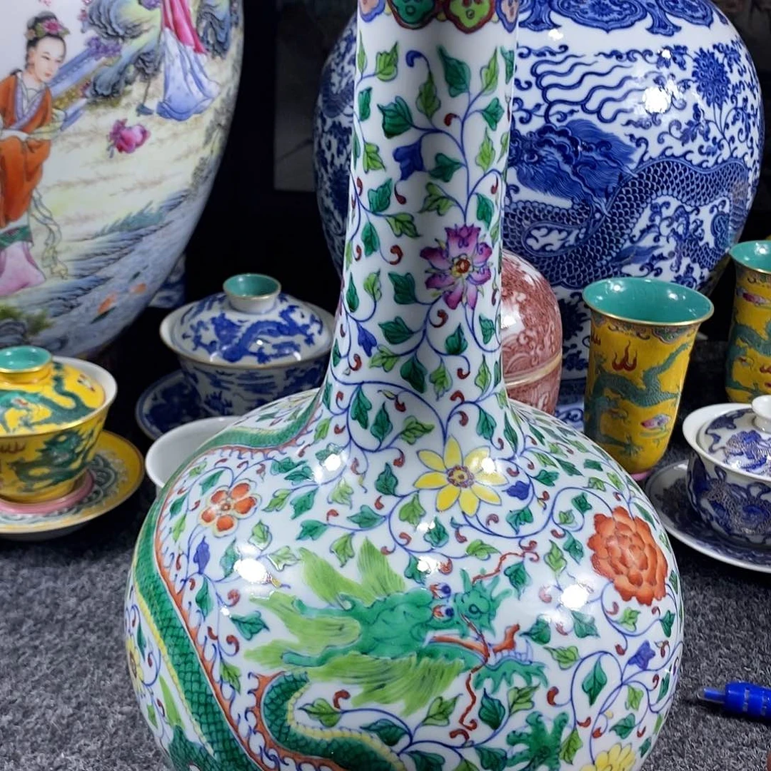 手工手绘陶瓷摆件工艺品