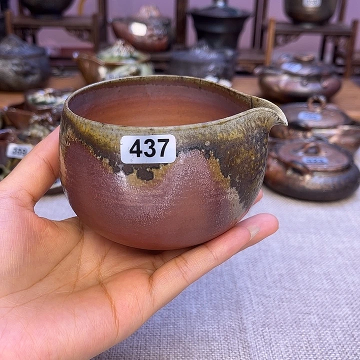 裸柴烧陶瓷手工茶器