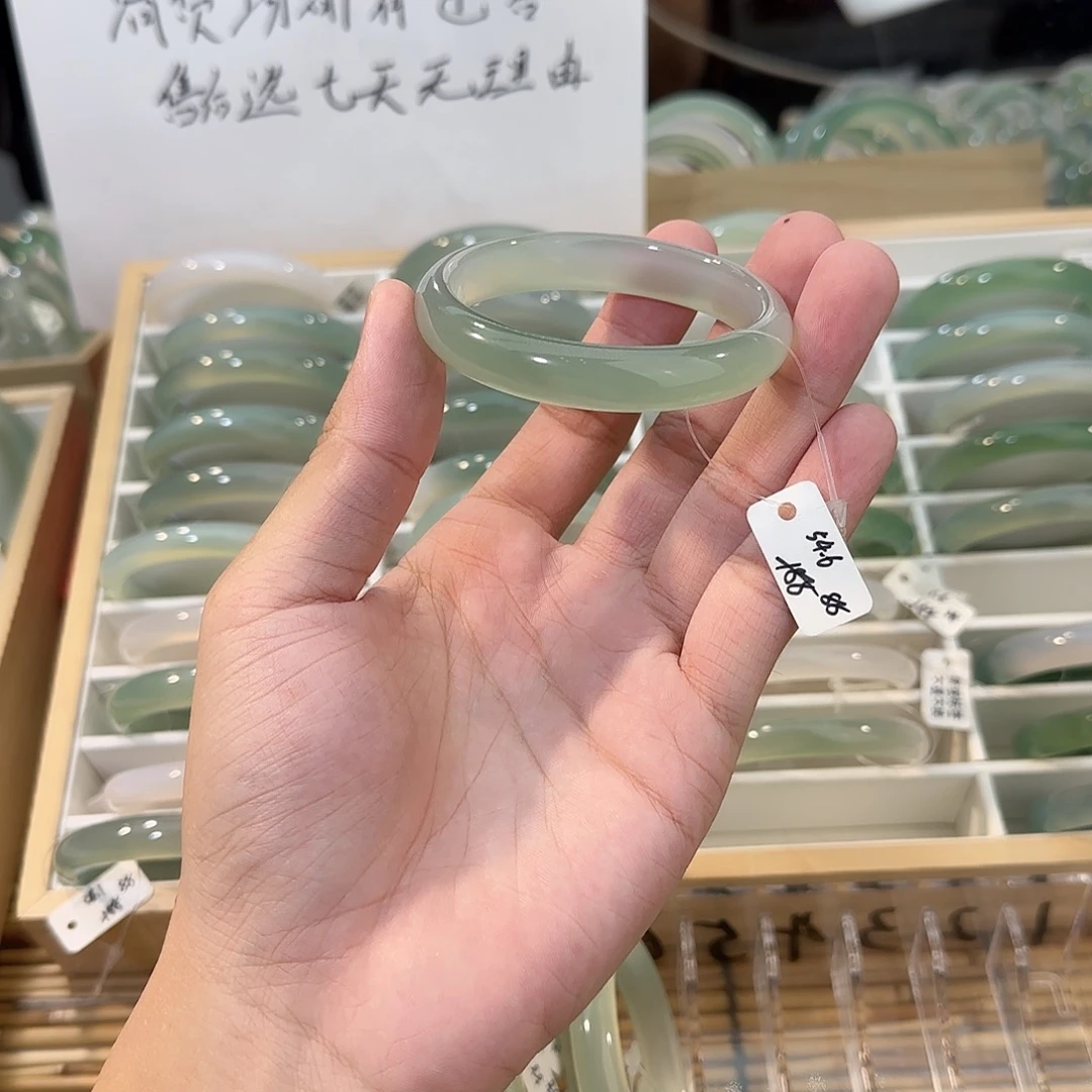 手镯玛瑙/玉髓未镶嵌圈口54.6