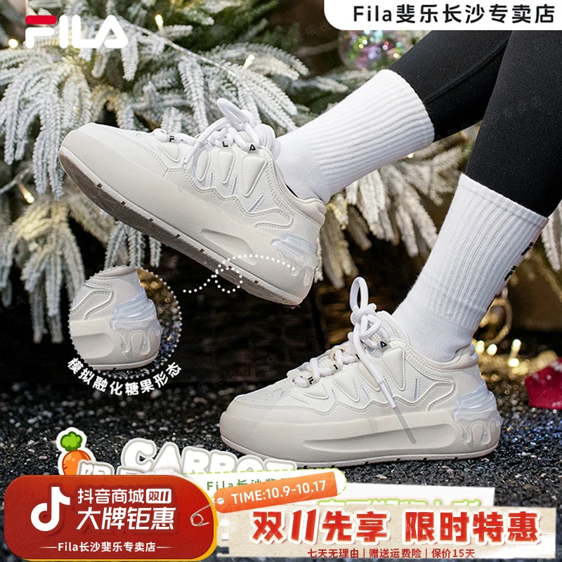 FILA斐乐女鞋春【萝卜鞋】轻便舒适厚底增高休闲板鞋