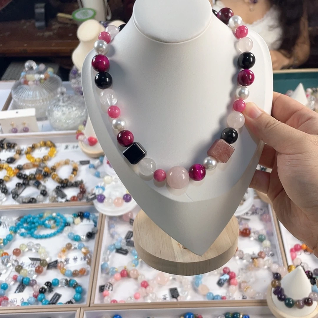 银S925镀金镶嵌手链水晶