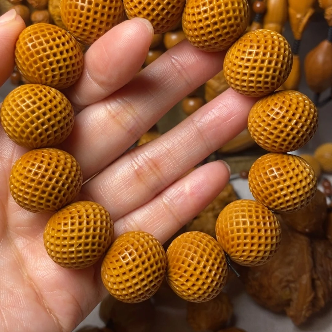 佝***人手串/手链橄榄核一往情深路路通