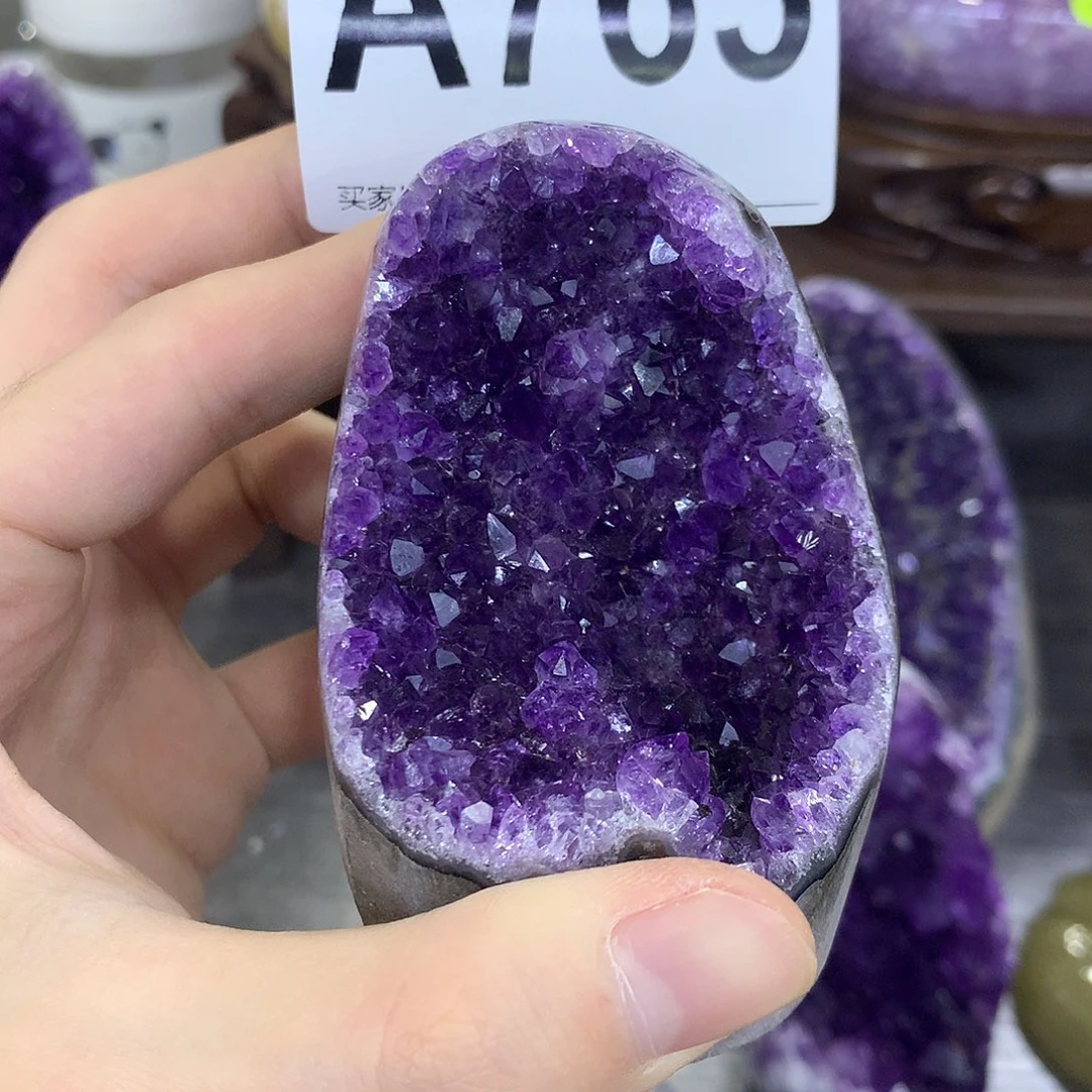 紫晶珠宝半成品未镶嵌765