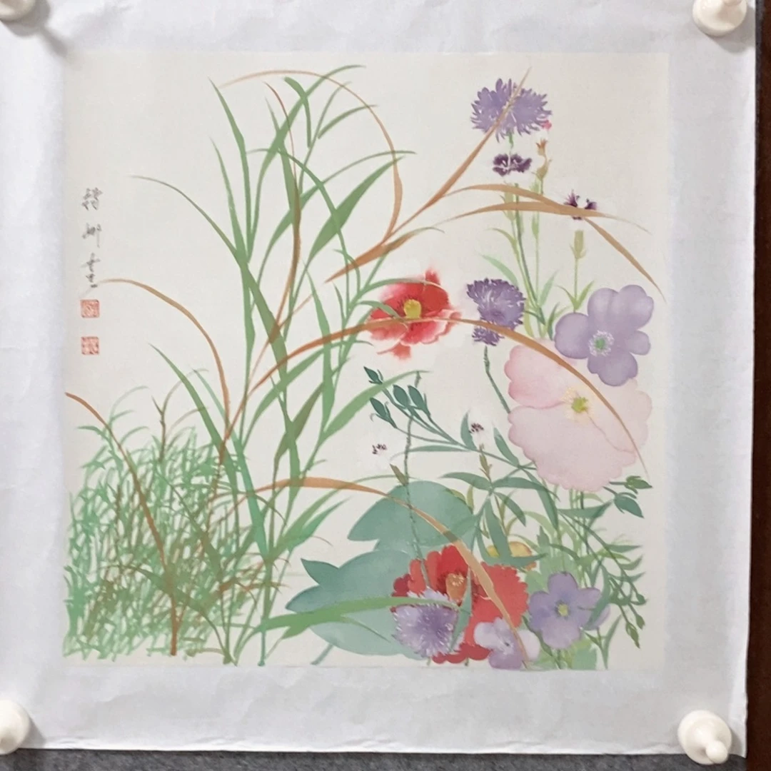 书法纪**员杨老师国画作品