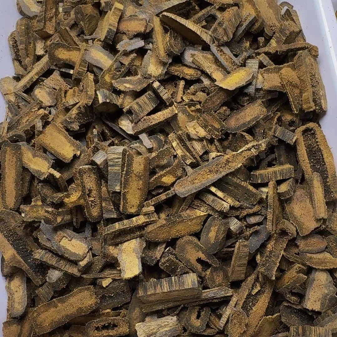 沉香碎屑沉香金沙叶边角料100克