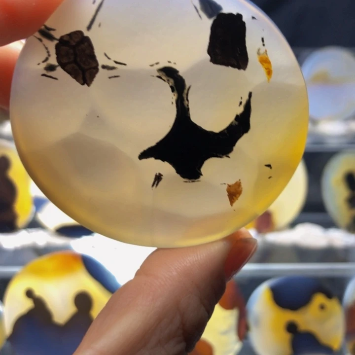 合金玛瑙/玉髓珠宝奇石93