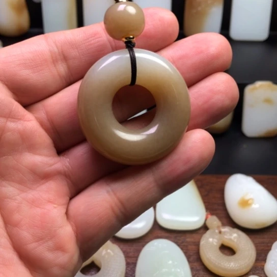 和田玉（糖玉）未镶嵌颈饰