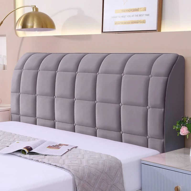 时尚简约新款床头罩套加厚防撞简约现代靠背套罩