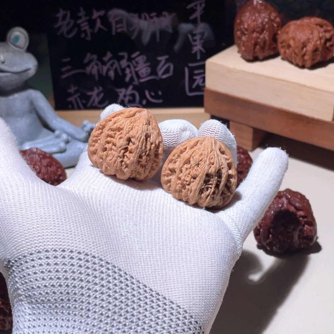 把件文玩核桃密纹5743，3432
