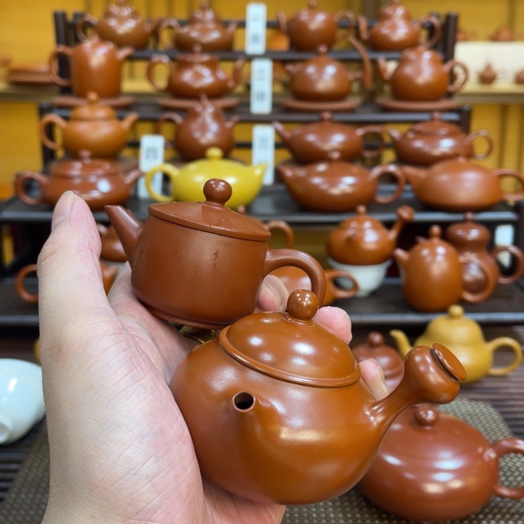 张***辰茶壶紫砂潮州手拉壶
