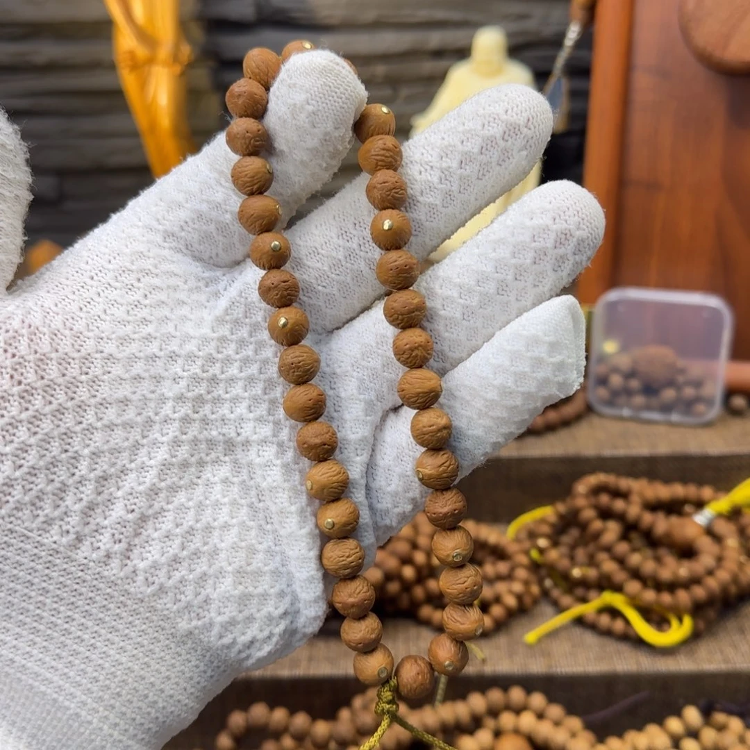 *****凤眼菩提吊坠铜钉镶嵌