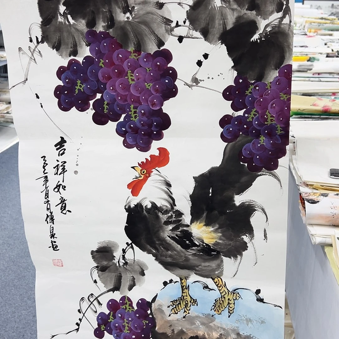 国画纯手绘作品欣赏