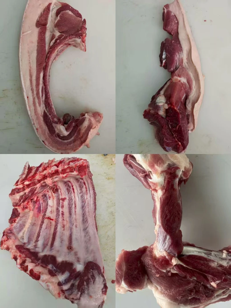 【猪肉组合W】大别山新鲜黑毛土猪肉急冻锁鲜 现宰现称