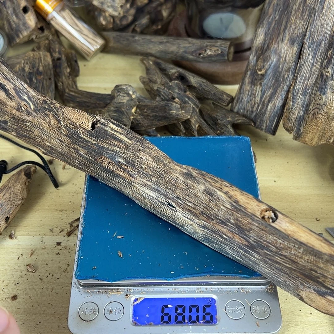 香料绿奇楠虫漏68克乌身