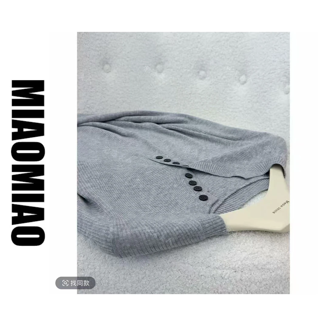 【大码】2236薄款百搭短袖针织衫女夏季新款显瘦宽松独特上衣