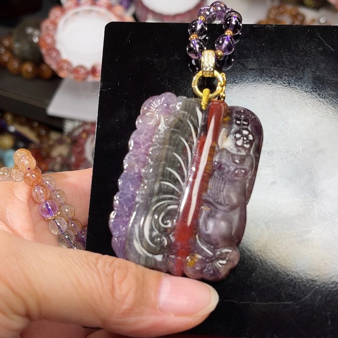 水晶未镶嵌颈饰订制