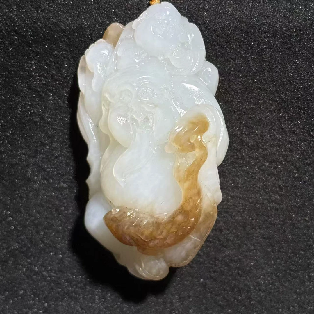 《当代》和田玉童子闹佛 山东国营文物商店 25070800829-10385