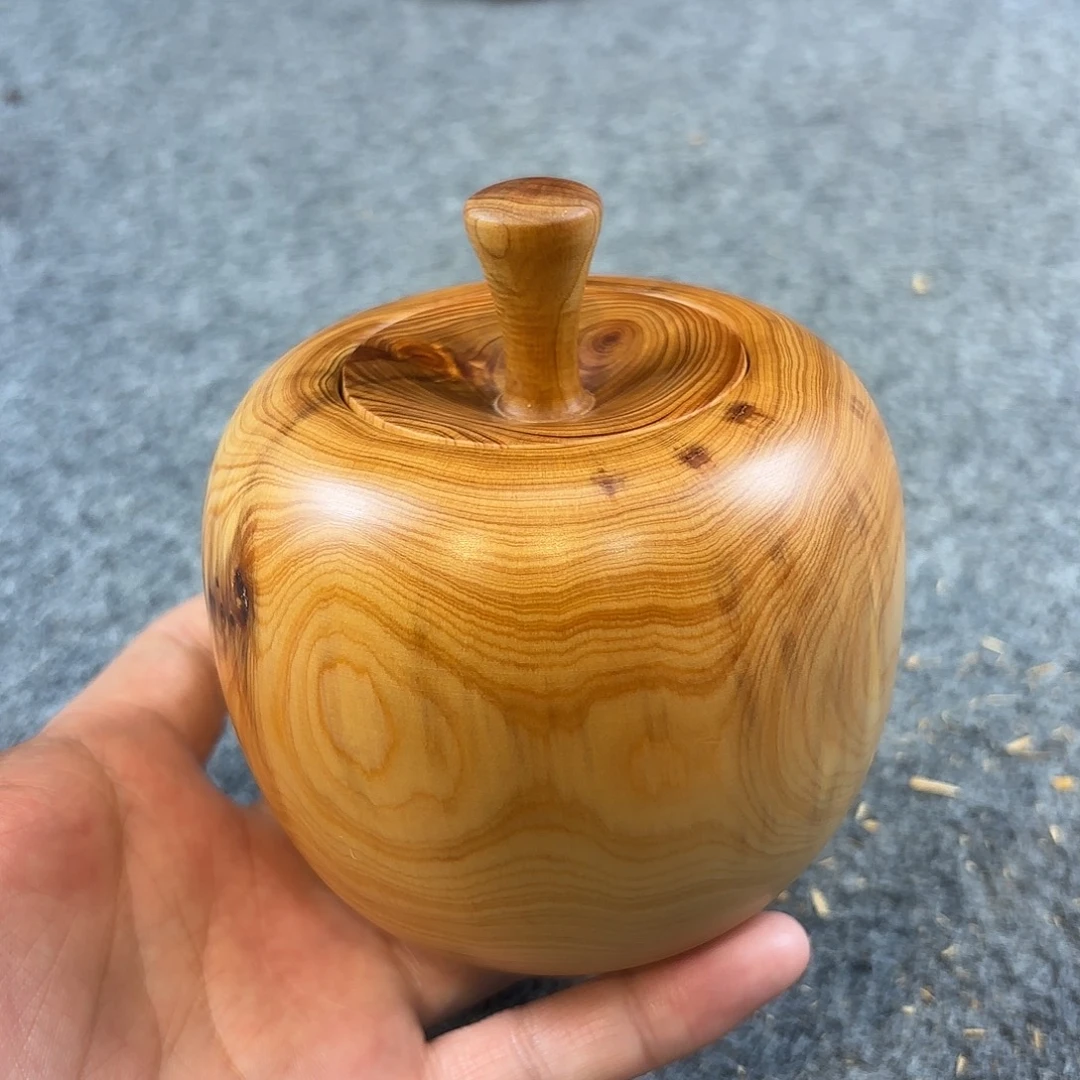 崖柏太行崖柏精品茶叶罐