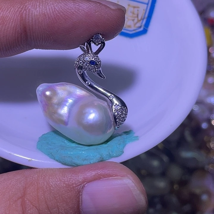 淡水珍珠未镶嵌吊坠(不含链)99