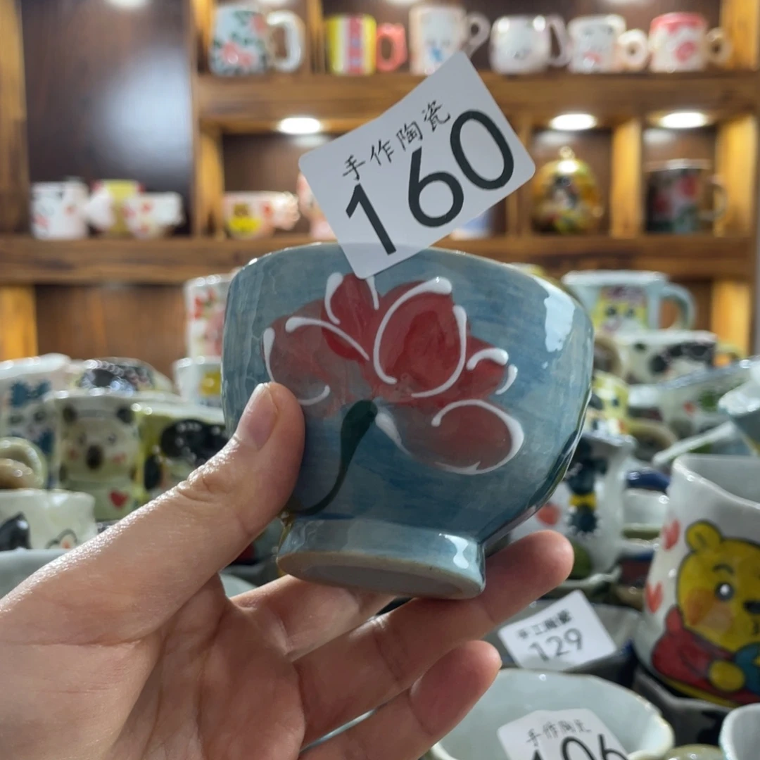 景德镇手工陶瓷咖啡杯160