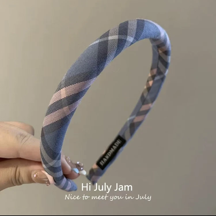 静姐-经典格子发箍