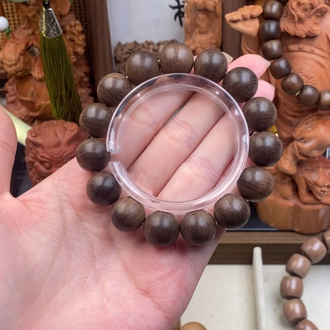 檀香木手串/手链开播福利，老山檀，奶香1.4