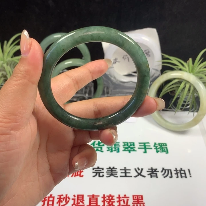 翡翠未镶嵌手镯18