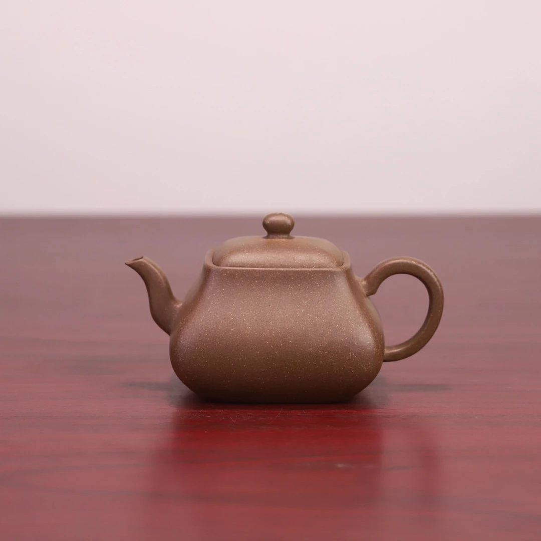 风流宰相（薄胎）原矿青灰段泥，全手工制，容量140cc