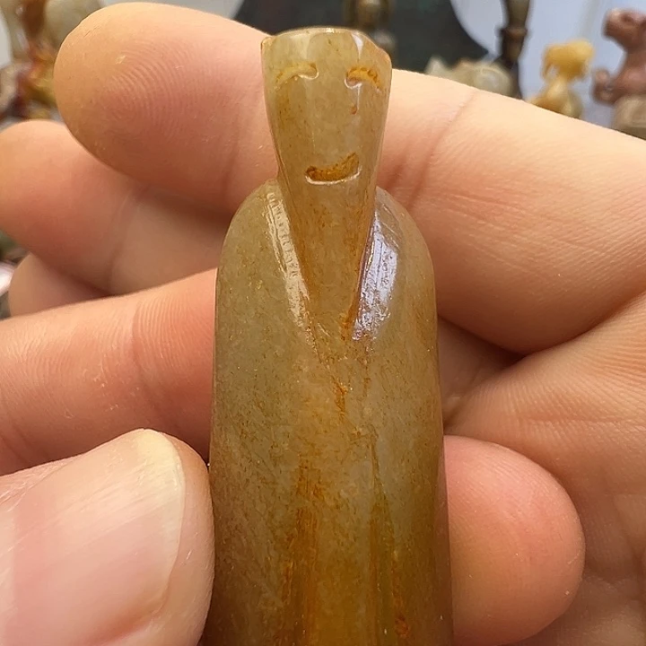 和田玉（糖玉）未镶嵌挂件