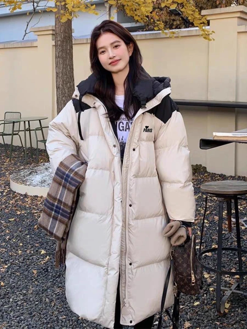 中长款连帽 羽绒服宽松版型018