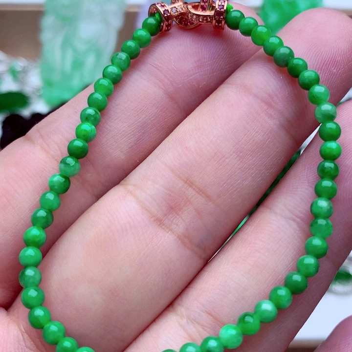 翡翠未镶嵌手链手链