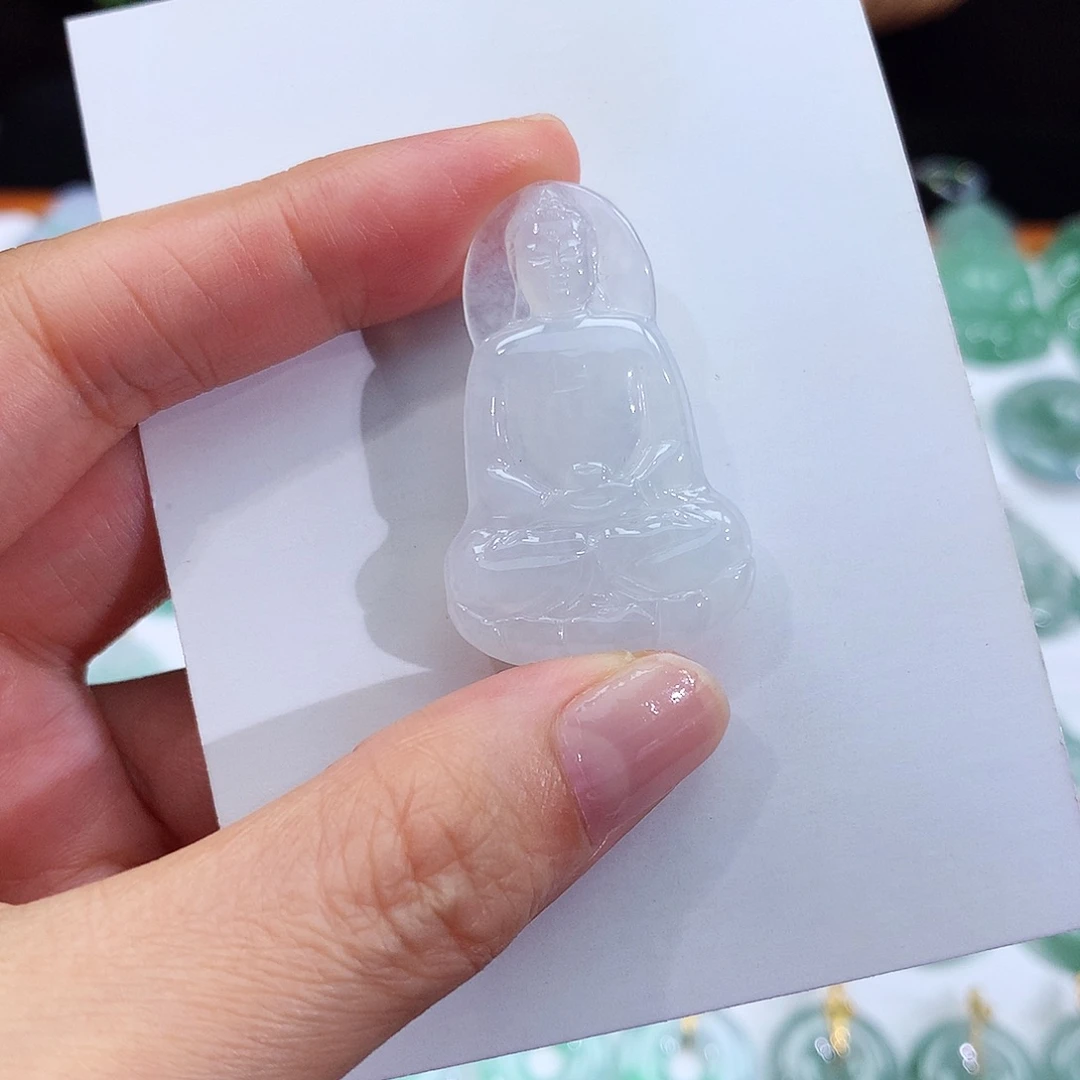 翡翠未镶嵌颈饰翡翠吊坠