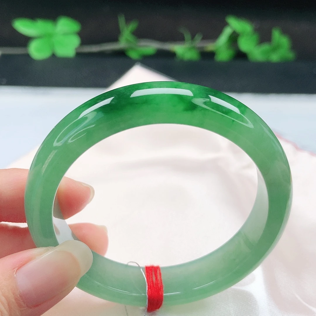 翡翠未镶嵌手镯53➕圈