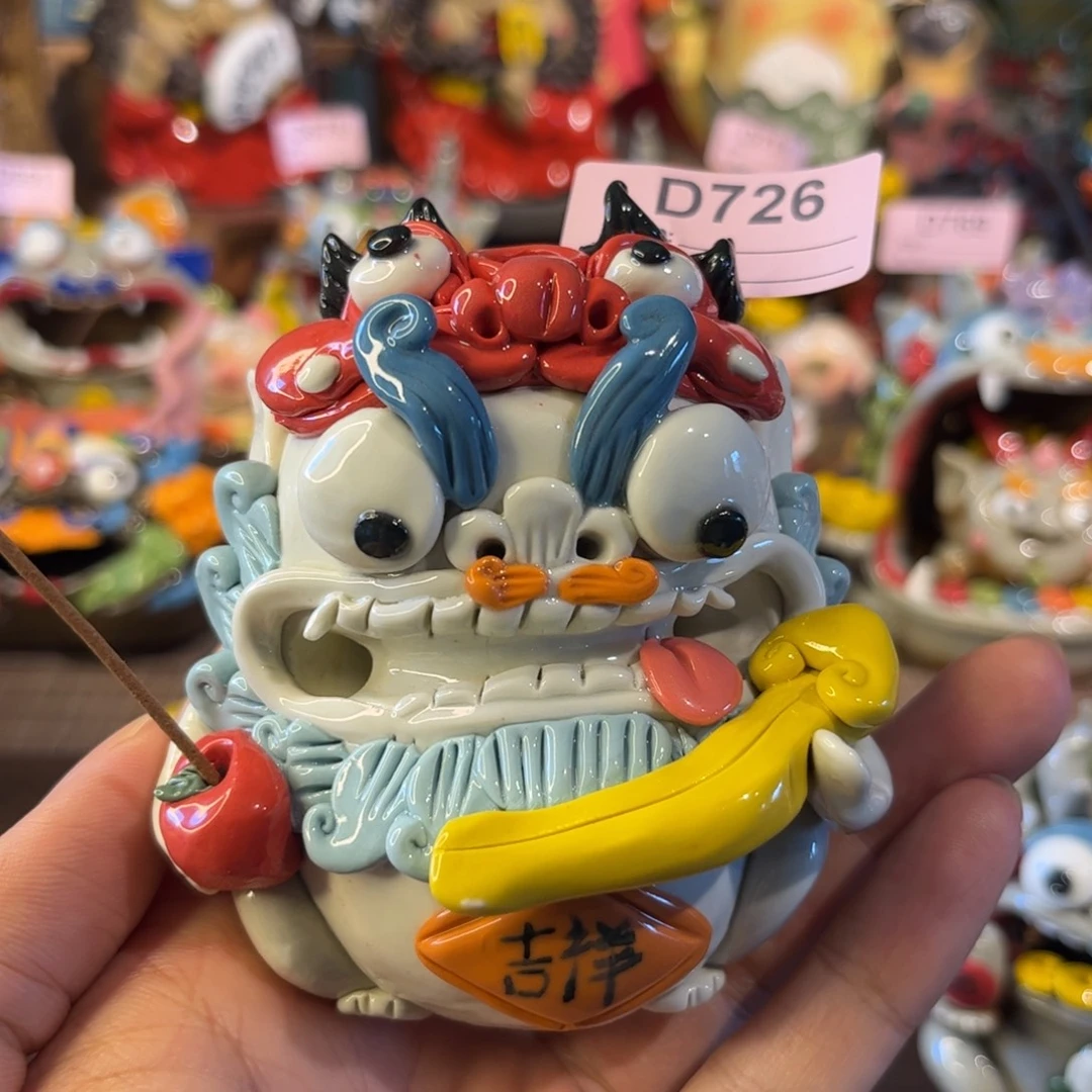 泥塑纯手工茶宠摆件